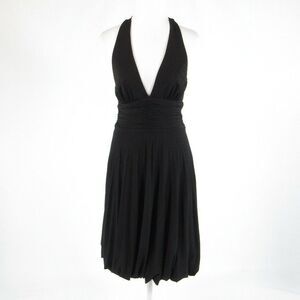 Black CACHE bubble dress 4